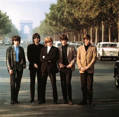 The Rolling Stones (Champs Elysees background), Paris, 1965