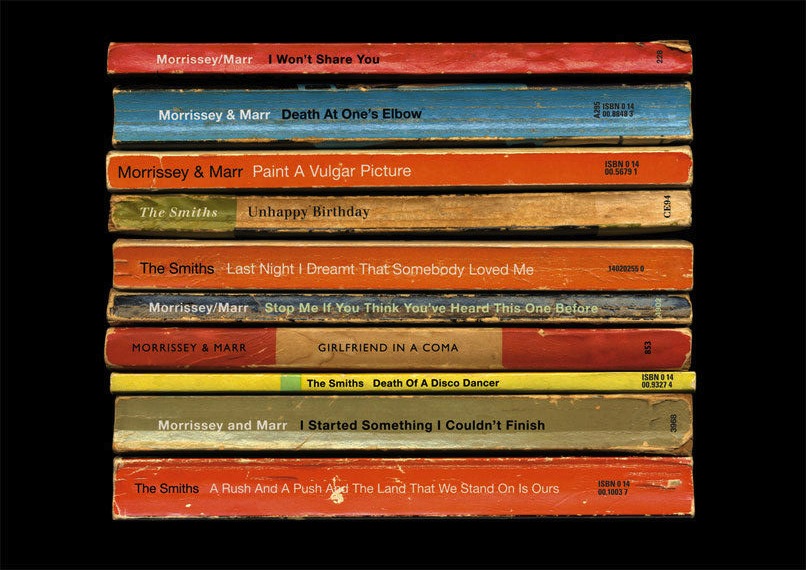 The-Smiths-Strangeways-Here-We-Come-Album-As-Books-Art-Print