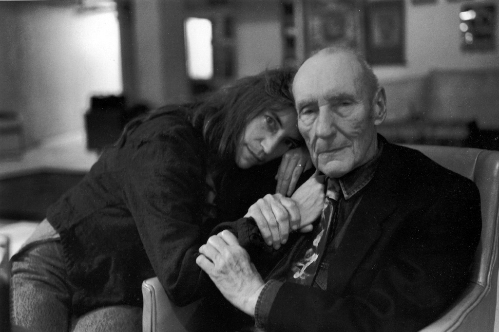 patti-smith.william-burroughs.by-allen-ginsberg