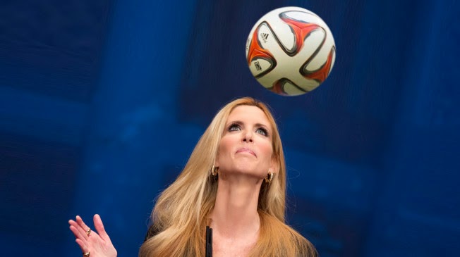 AnnCoulterSoccerBall